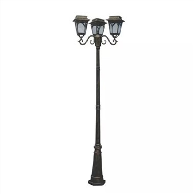 Poteau lumineux de jardin décoratif en aluminium, classique de haute qualité, 3M 4M 5M 6M 9M 12M 15M